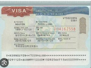 Tìm hiểu về visa học tiếng Hàn Quốc D4-1